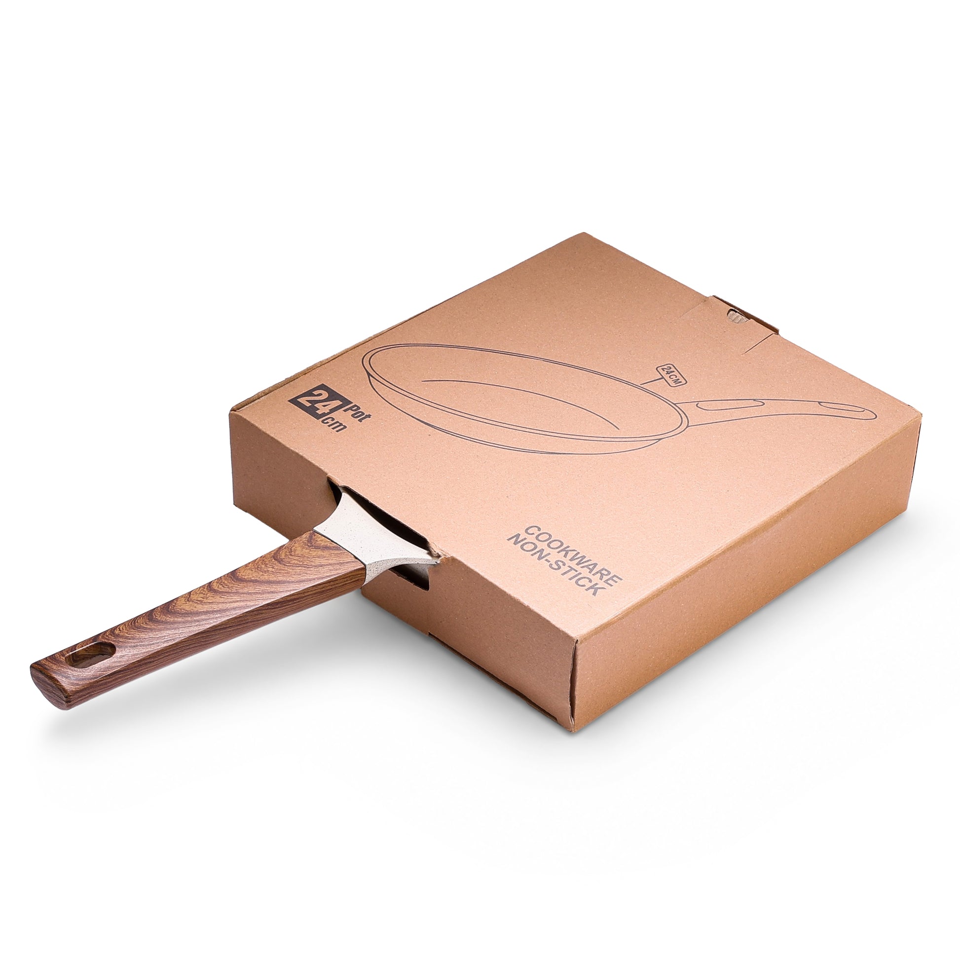 Granova cream grill pan 28 cm showing the base and exterior finish