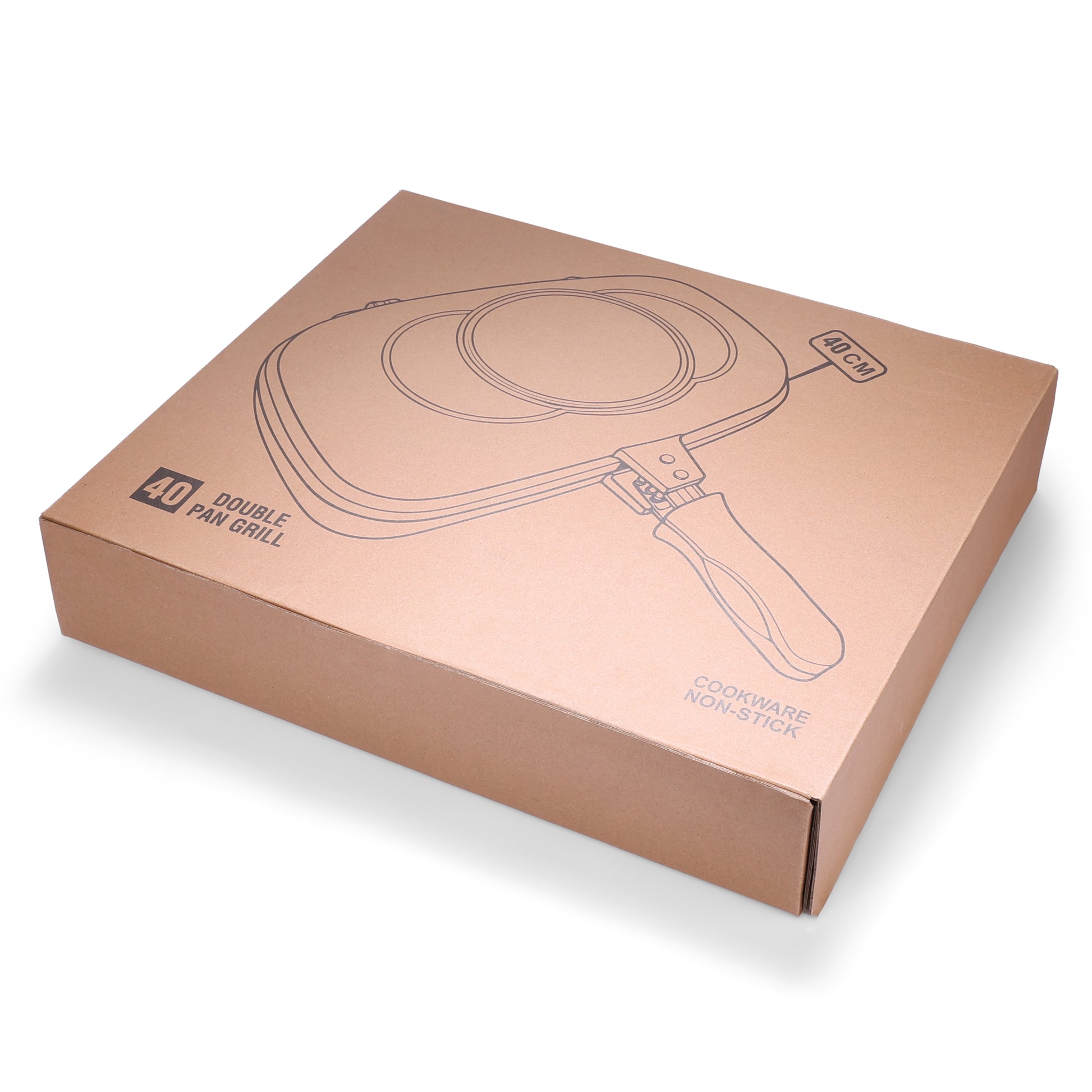 Granova cream Double Grill 40 cm showing the base and durable body