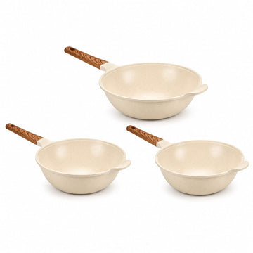 Triple Wok Set
