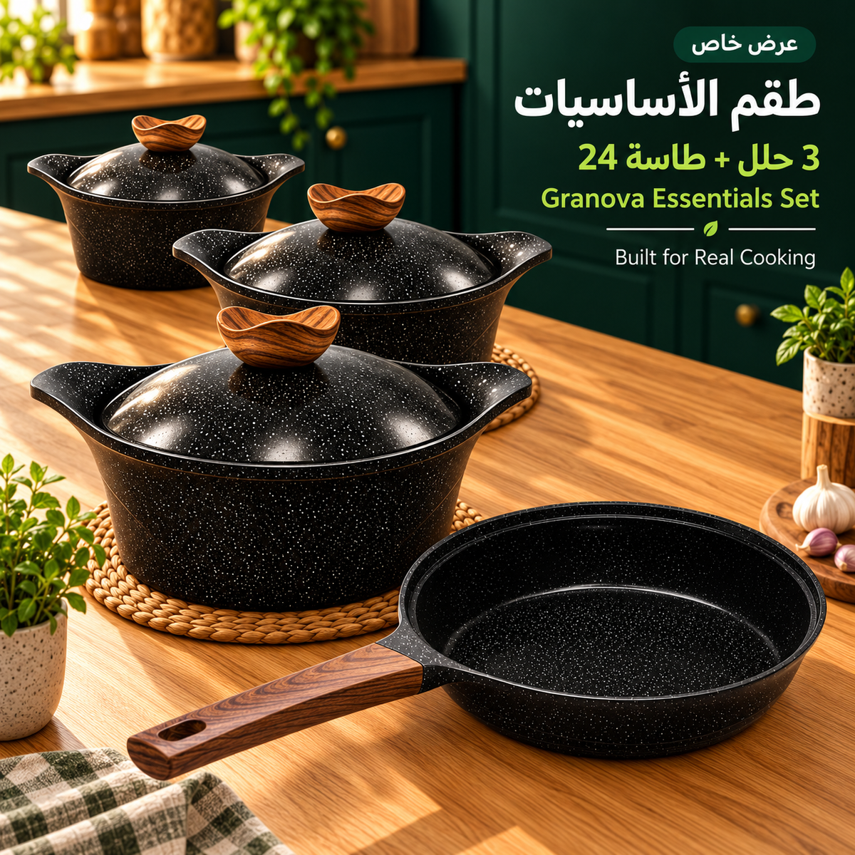 طقم الأساسيات من جرانوفا – 7 قطع