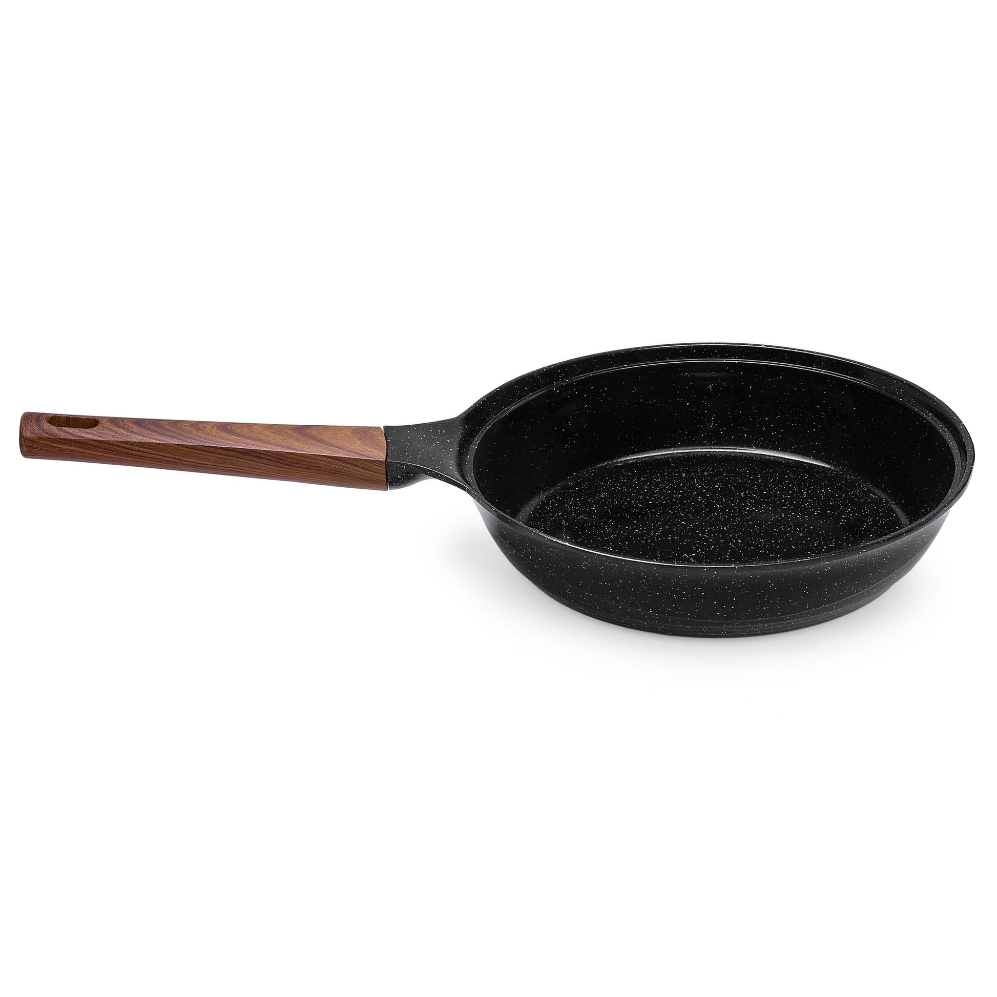 Granova black Frying Pan 24 cm product view showing the non-stick cookware design