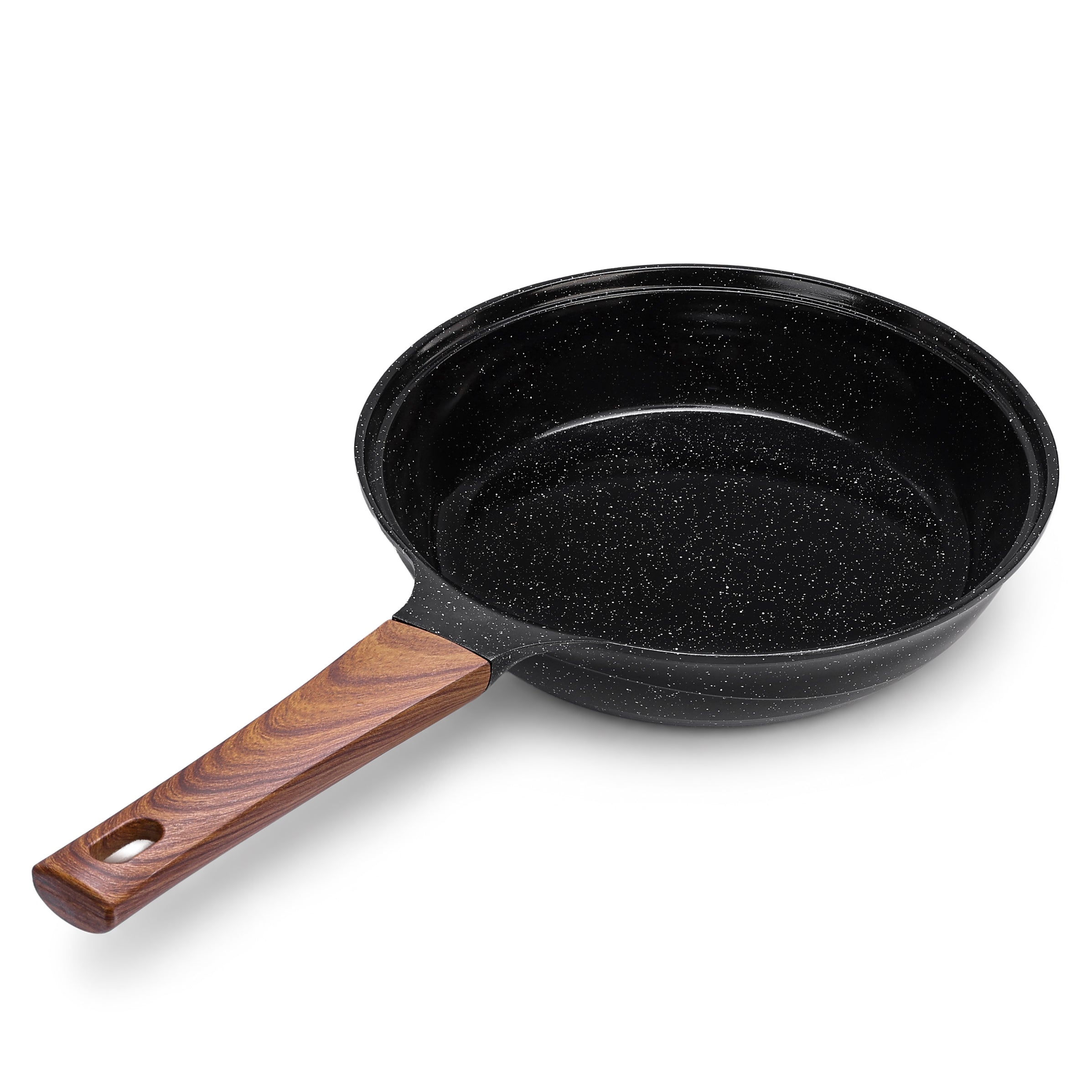 Granova black Frying Pan 24 cm product view showing the non-stick cookware design