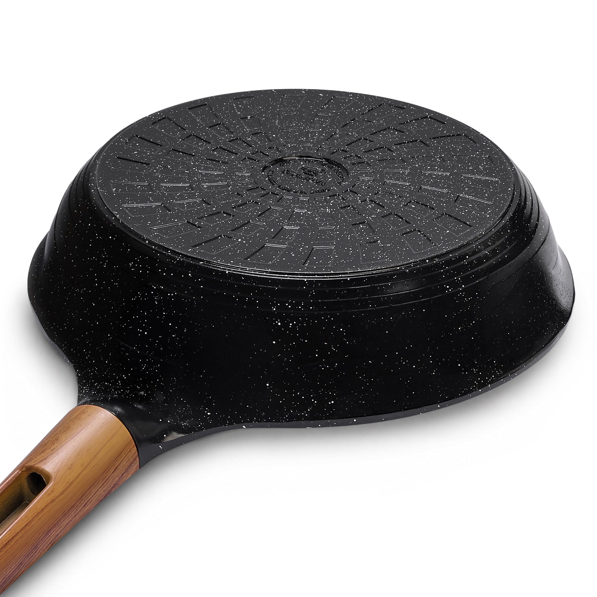 Granova black Frying Pan 24 cm product view showing the non-stick cookware design