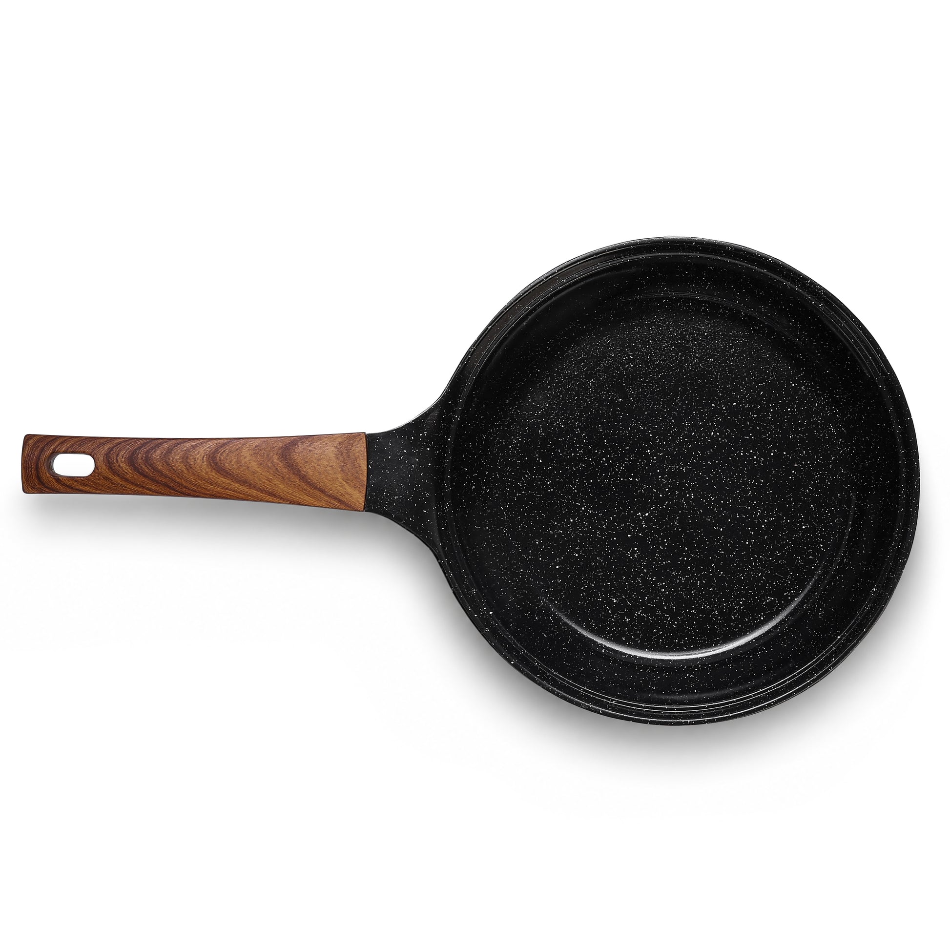 Granova black Frying Pan 24 cm product view showing the non-stick cookware design