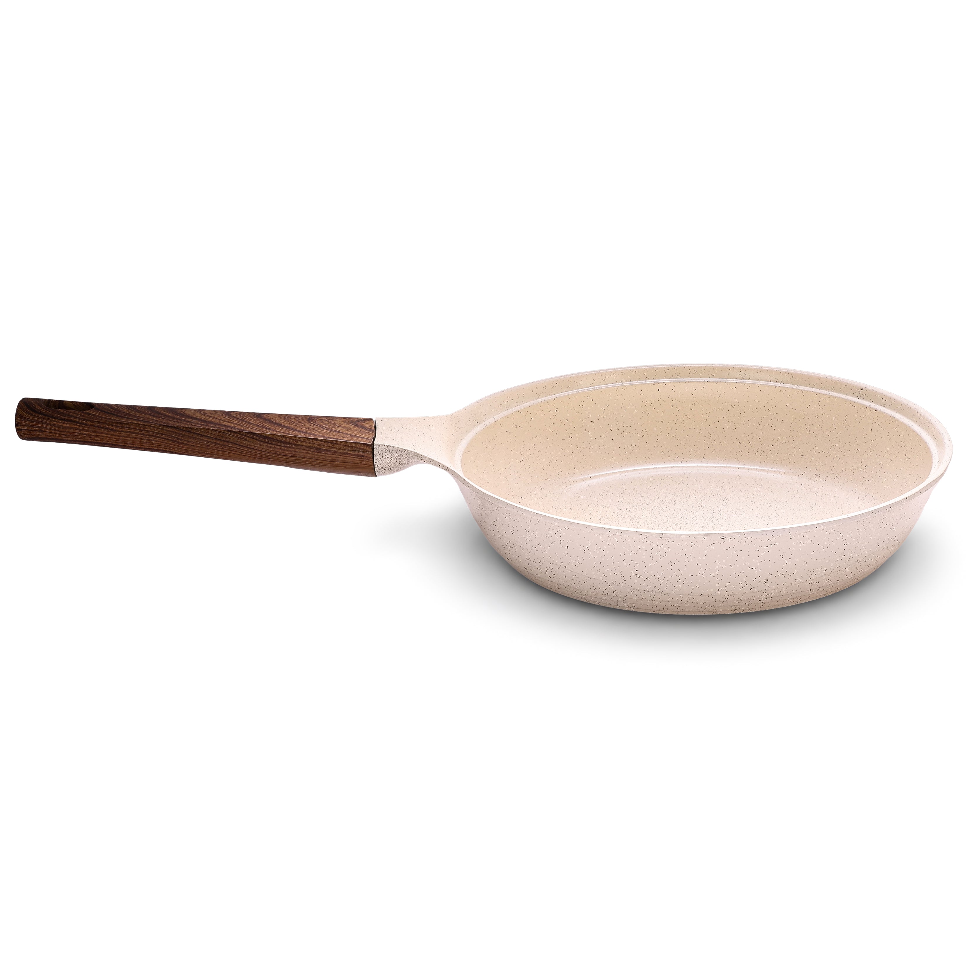 Granova cream Frying Pan 24 cm product view showing the non-stick cookware design